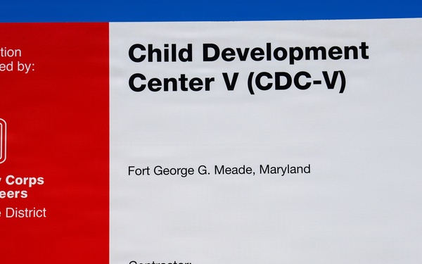 Child Development Center V Groundbreaking Ceremony