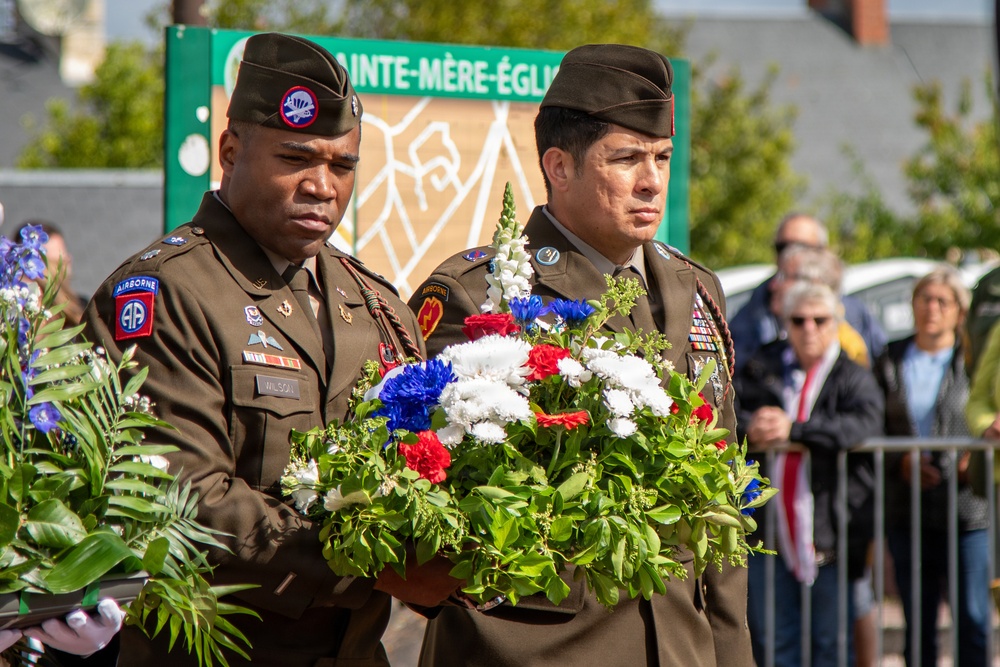 82nd Airborne Division commemorates D-Day 82 in Normandy
