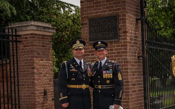 Col. Thomas J. Kilbride Conducts His Final Walk