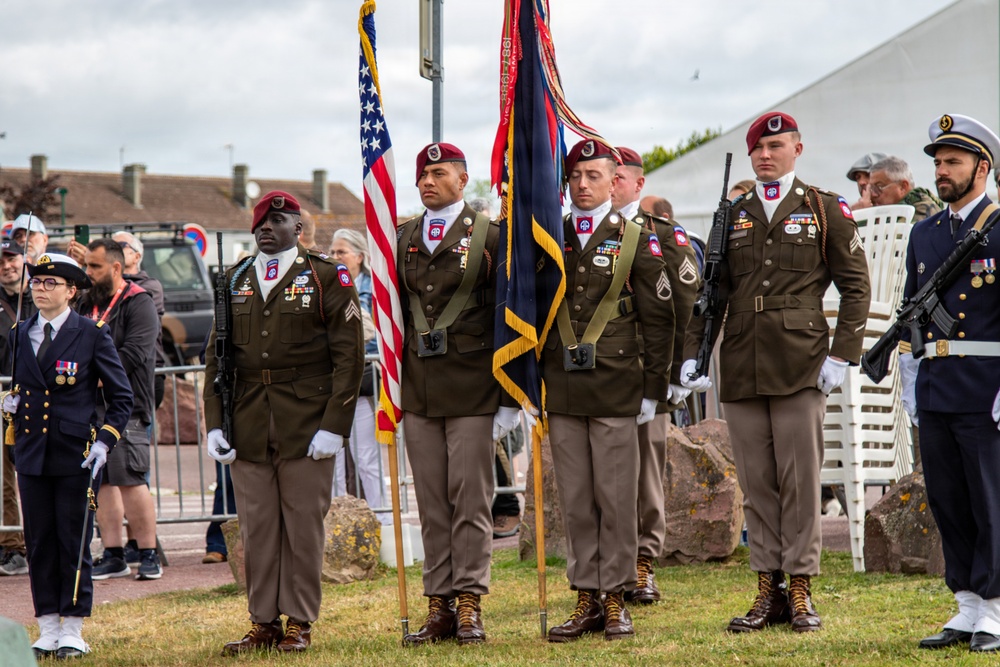 82nd Airborne Division commemorates D-Day 82 in Normandy