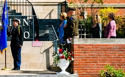 Fort McCoy deputy garrison commander serves as featured speaker at Tomah VA Medical Center Memorial Day ceremony