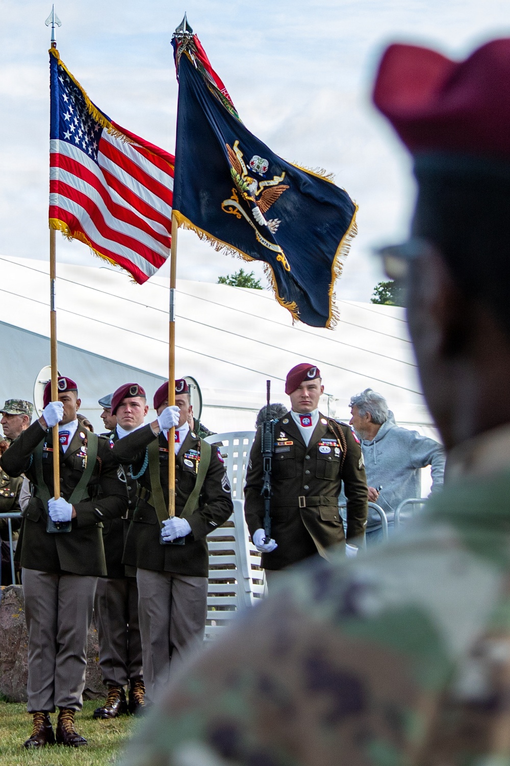 82nd Airborne Division commemorates D-Day 82 in Normandy