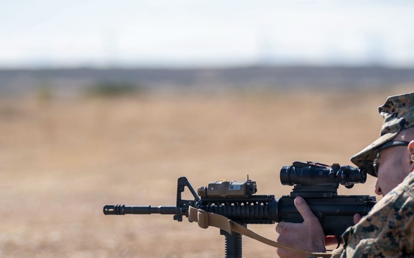 15th MEU Conducts Live-Fire Range.
