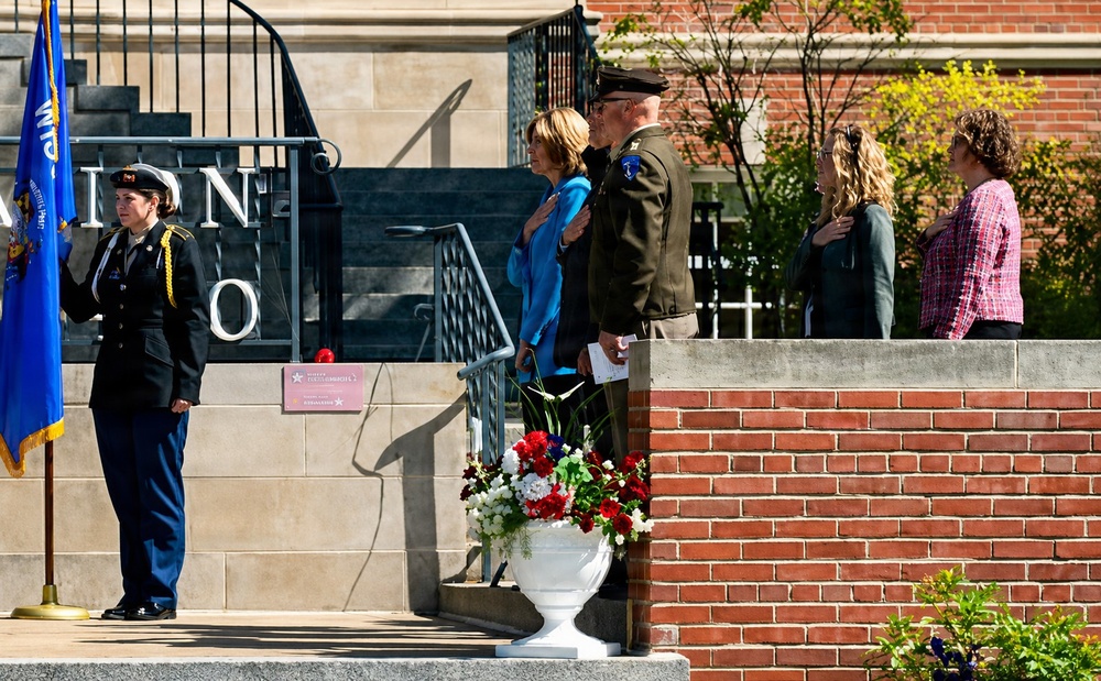 Fort McCoy deputy garrison commander serves as featured speaker at Tomah VA Medical Center Memorial Day ceremony