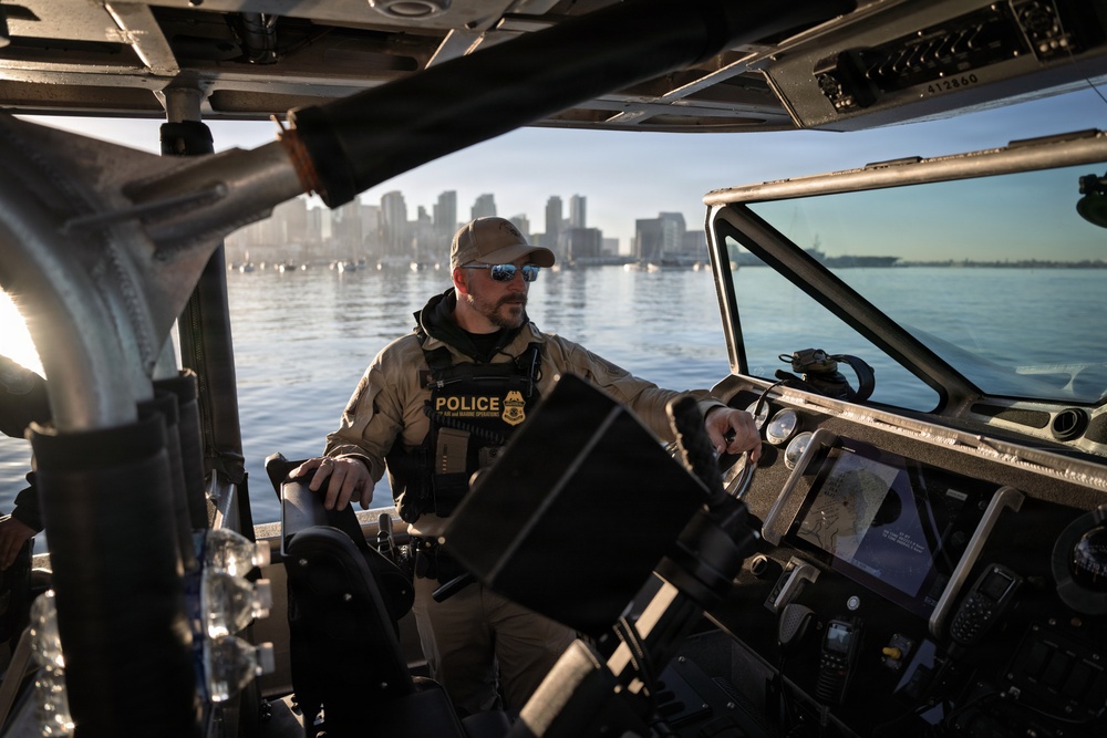 Morning Patrols by CBP San Diego Marine Unit