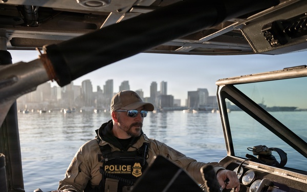 Morning Patrols by CBP San Diego Marine Unit