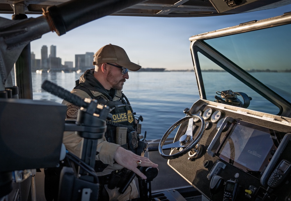 Morning Patrols by CBP San Diego Marine Unit