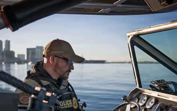 Morning Patrols by CBP San Diego Marine Unit