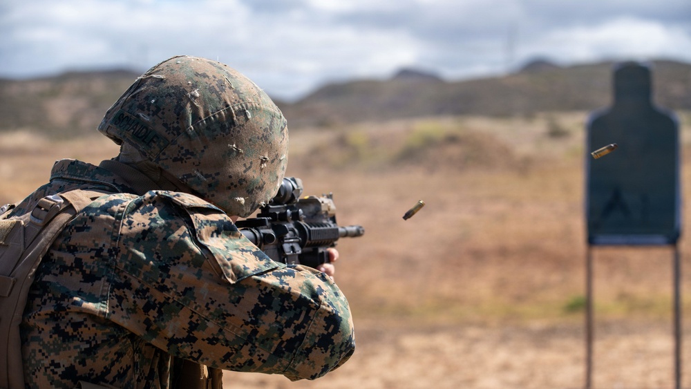 15th MEU Conducts Live-Fire Range.