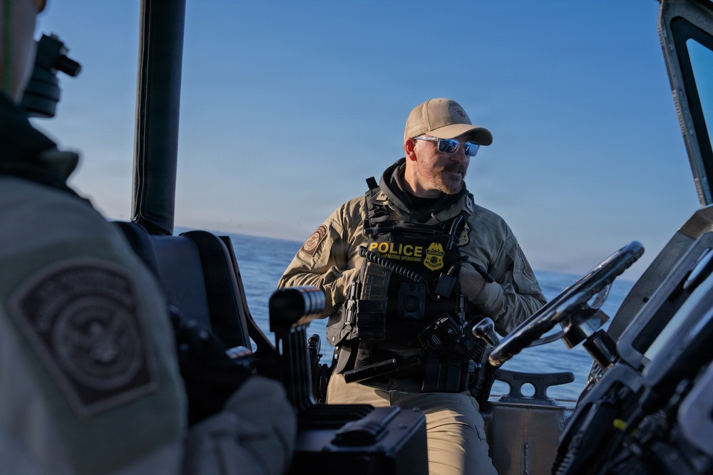 Morning Patrols by CBP San Diego Marine Unit