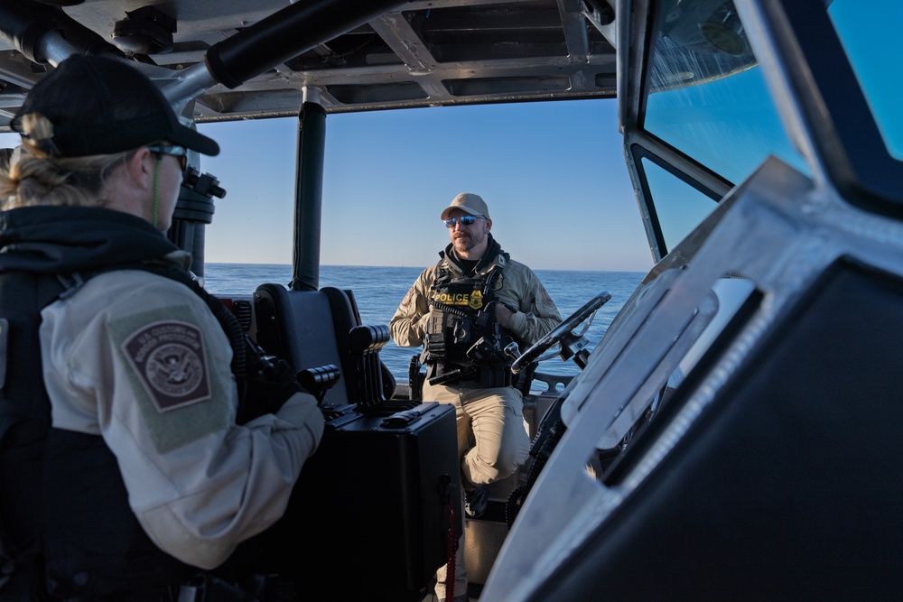 Morning Patrols by CBP San Diego Marine Unit