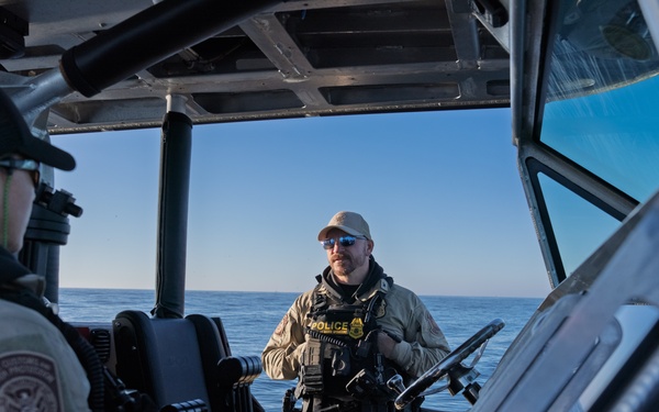 Morning Patrols by CBP San Diego Marine Unit