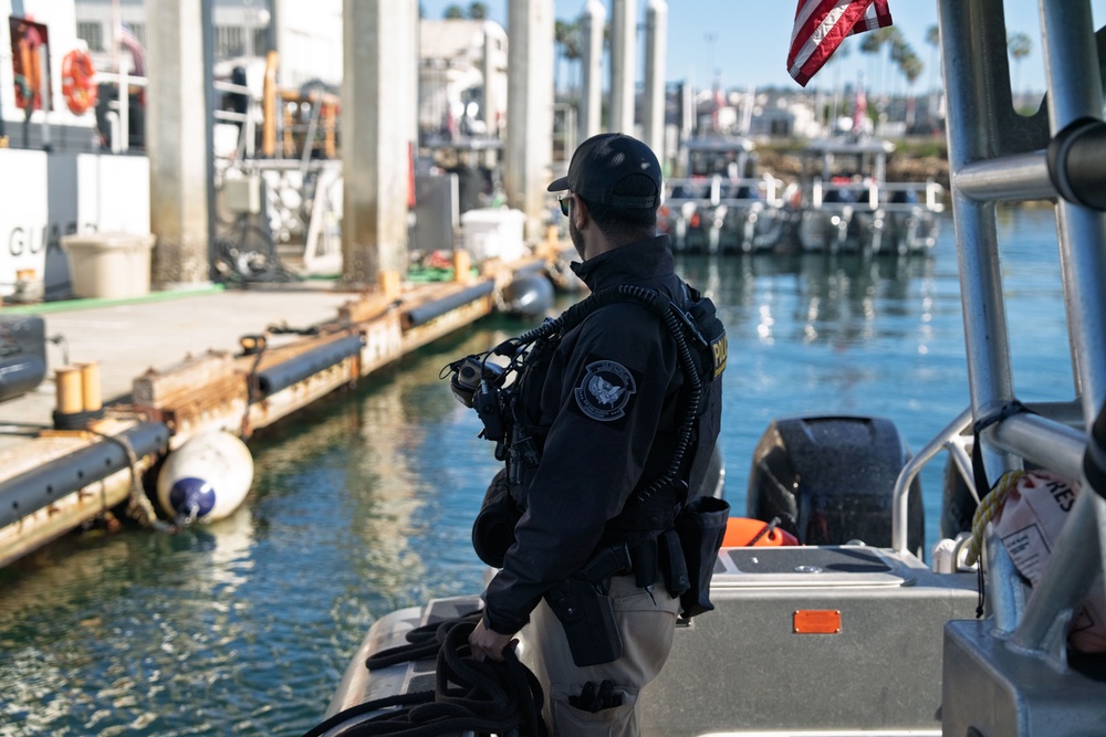 Morning Patrols by CBP San Diego Marine Unit