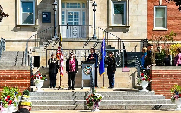 Fort McCoy deputy garrison commander serves as featured speaker at Tomah VA Medical Center Memorial Day ceremony