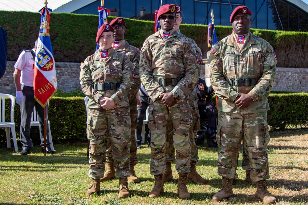 82nd Airborne Division commemorates D-Day 82 in Normandy
