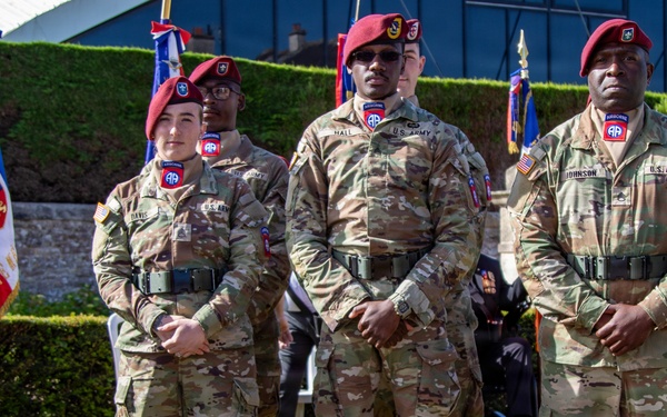 82nd Airborne Division commemorates D-Day 82 in Normandy