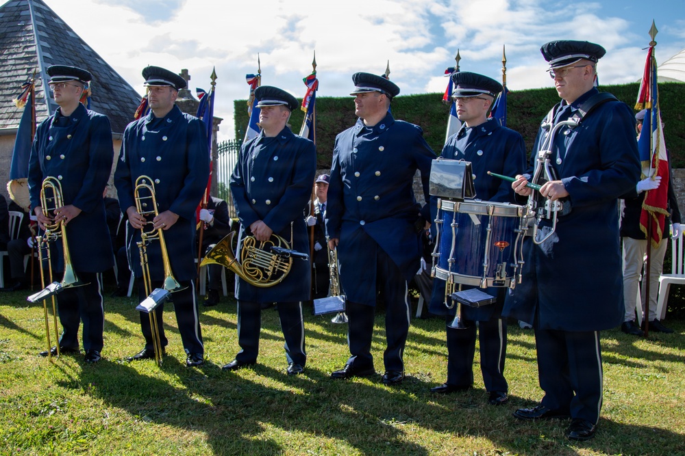 U.S. Air Forces in Europe Band commemorates D-Day 82 in Normandy