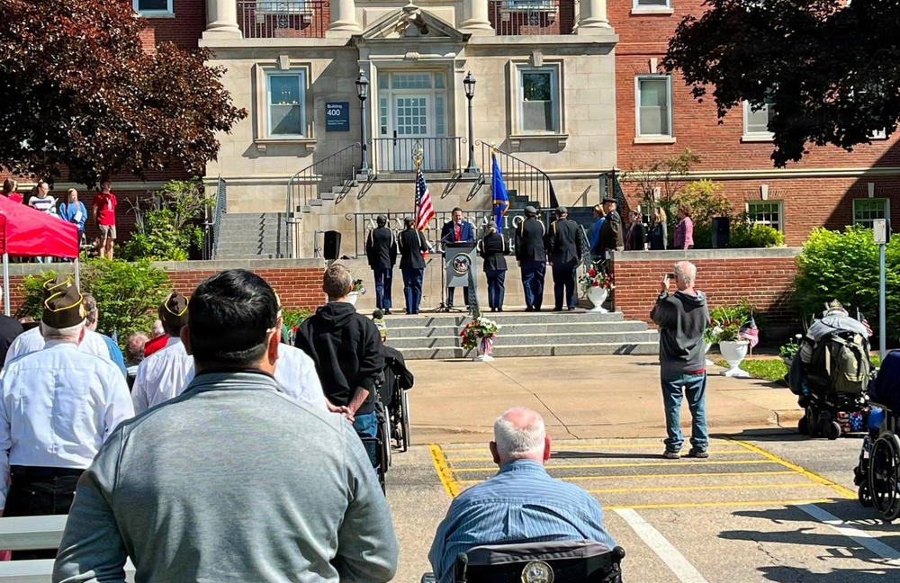 Fort McCoy deputy garrison commander serves as featured speaker at Tomah VA Medical Center Memorial Day ceremony