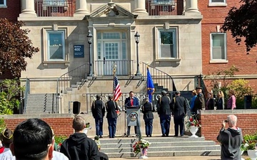Fort McCoy deputy garrison commander serves as featured speaker at Tomah VA Medical Center Memorial Day ceremony
