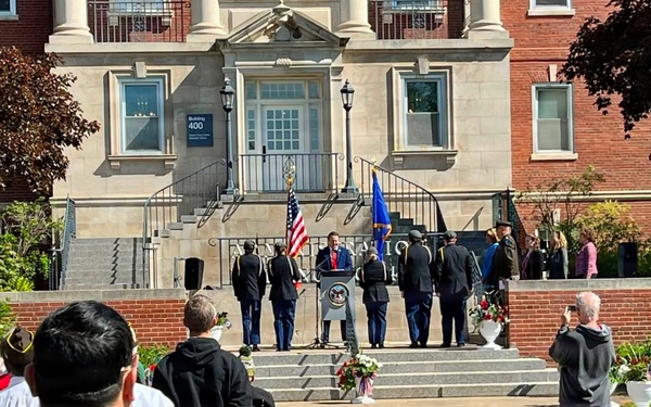 Fort McCoy deputy garrison commander serves as featured speaker at Tomah VA Medical Center Memorial Day ceremony
