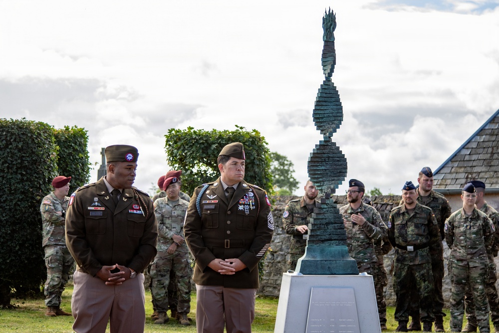 82nd Airborne Division commemorates D-Day 82 in Normandy