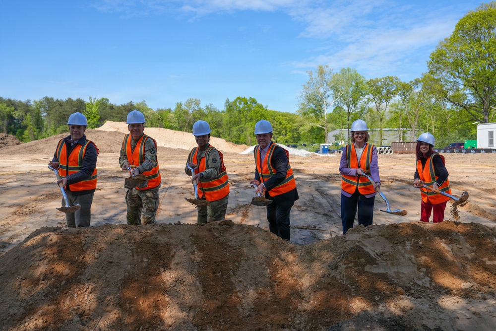 Child Development Center V Groundbreaking Ceremony