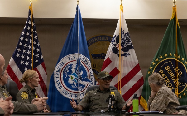 Brig. Gen. Hennigan Visits X-Ray Company Marines, Sailors