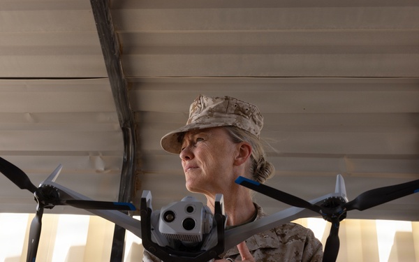 Brig. Gen. Hennigan Visits X-Ray Company Marines, Sailors
