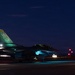 Evening F-16 Training with the 314th Fighter Squadron