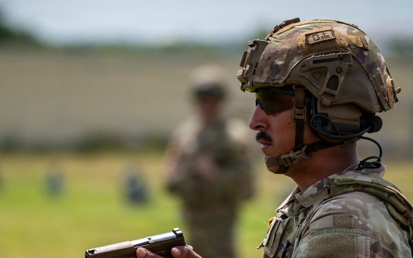 III Armored Corps Best Squad Stress Shoot and M17 Pistol Range