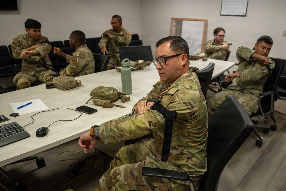 Multi-discipline training day for the 49th Civil Engineer Squadron