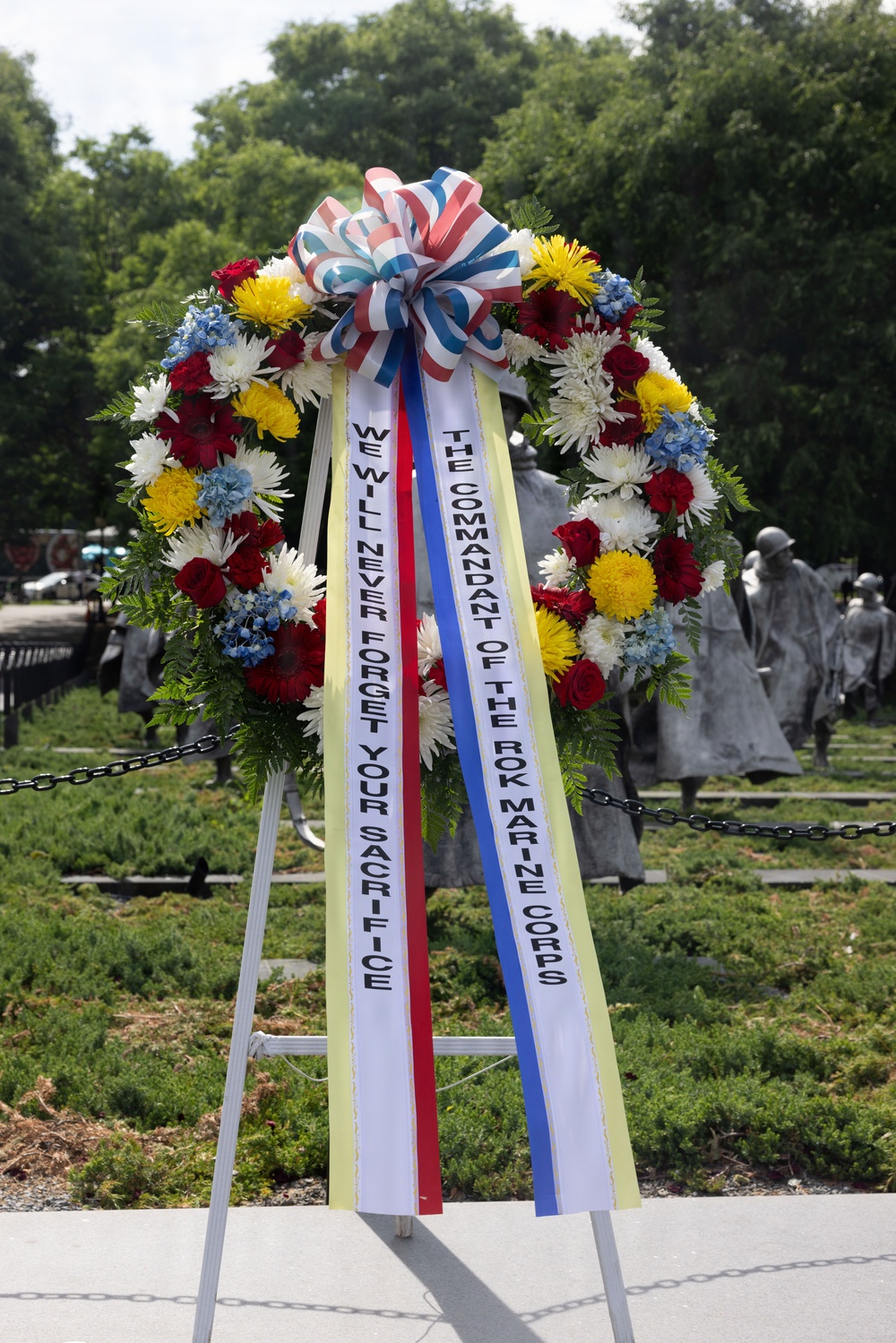 Korean War Memorial Wreath Laying Ceremony