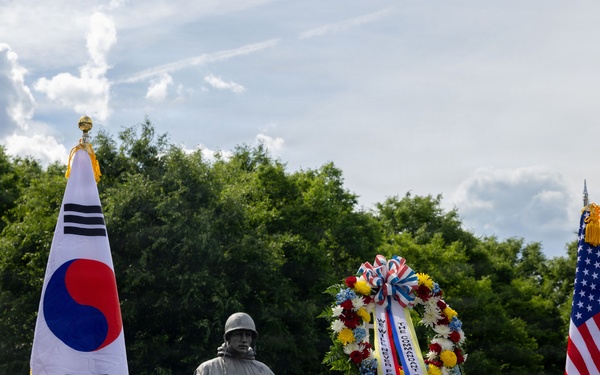Korean War Memorial Wreath Laying Ceremony