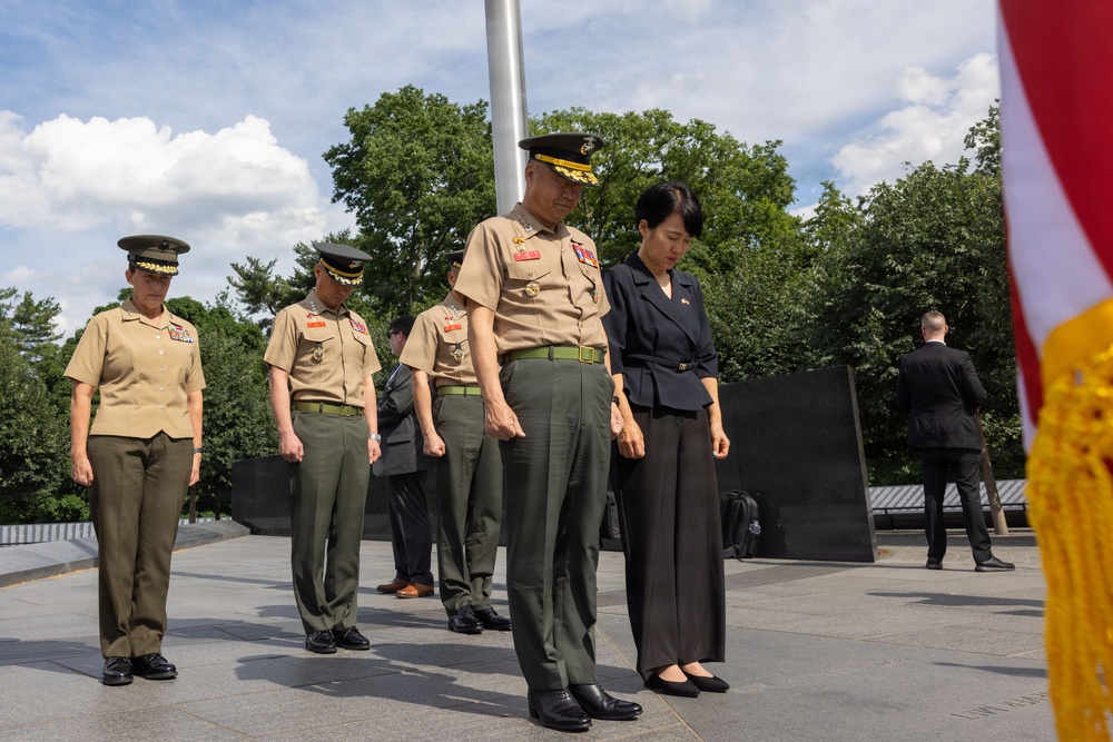 Korean War Memorial Wreath Laying Ceremony
