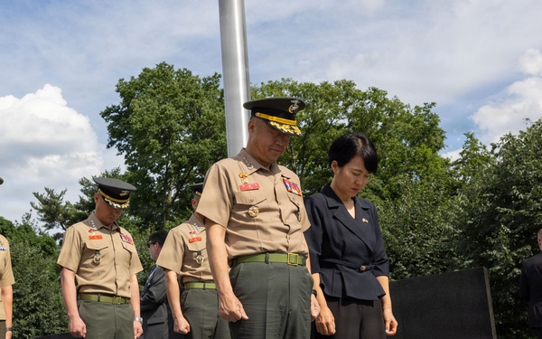 Korean War Memorial Wreath Laying Ceremony