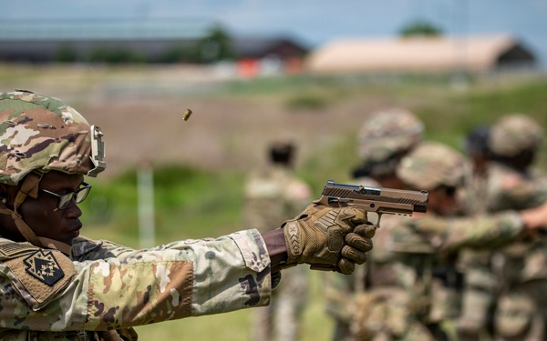 III Armored Corps Best Squad Stress Shoot and M17 Pistol Range