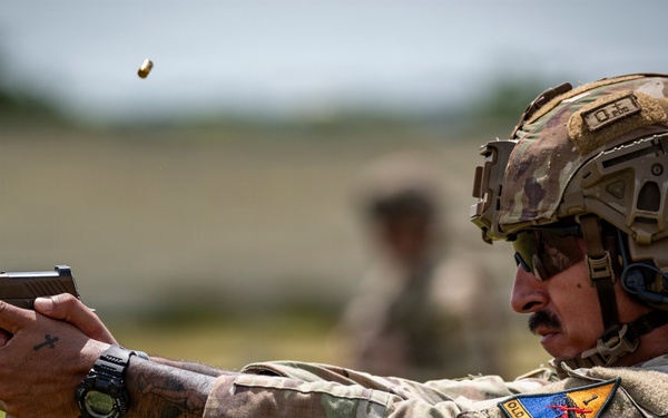 III Armored Corps Best Squad Stress Shoot and M17 Pistol Range