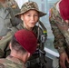 Paratroopers conduct parachute demonstration for French school at D-Day 82