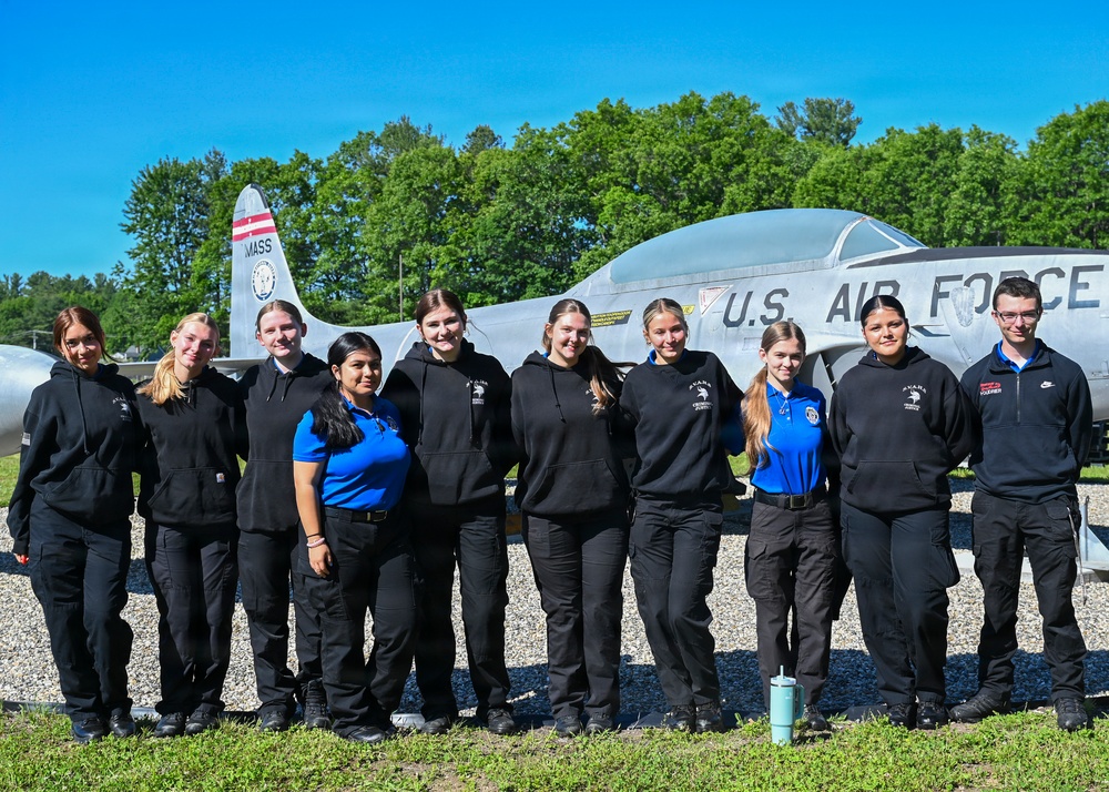 104th Fighter Wing hosts Smith Vocational High School for base tour