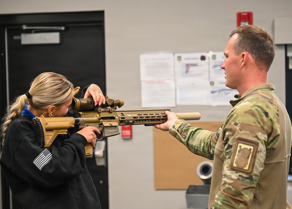 104th Fighter Wing hosts Smith Vocational High School for base tour