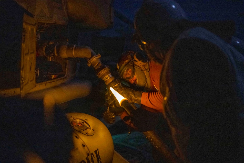 USS John Paul Jones Flight Operations