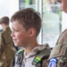 Paratroopers conduct parachute demonstration for French school at D-Day 82
