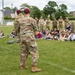 Paratroopers conduct parachute demonstration for French school at D-Day 82