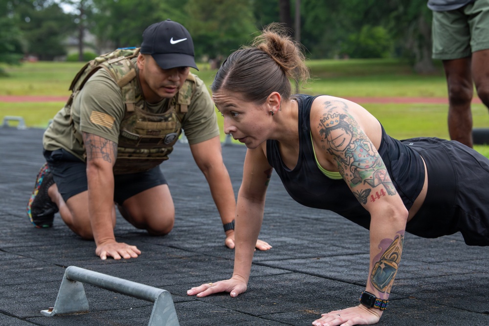 Murph Challenge honors Lt. Michael Murphy at Joint Base Charleston