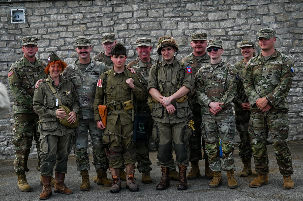 29th ID Soldiers visit Normandy American Cemetery, Omaha Beach