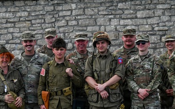 29th ID Soldiers visit Normandy American Cemetery, Omaha Beach