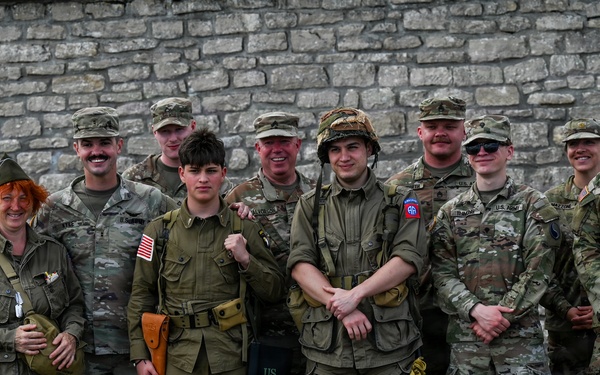 29th ID Soldiers visit Normandy American Cemetery, Omaha Beach