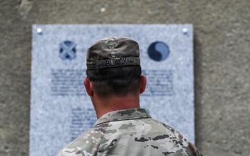 29th ID Soldiers visit Normandy American Cemetery, Omaha Beach