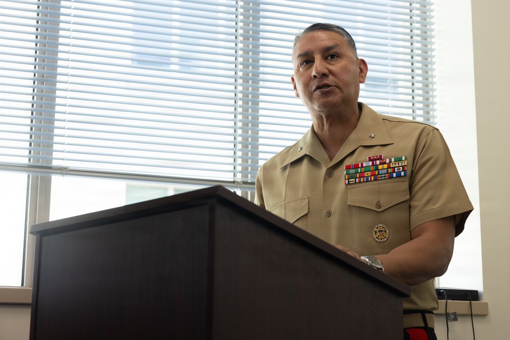 Lt. Col. Joseph Trane McCloud Conference Room Dedication