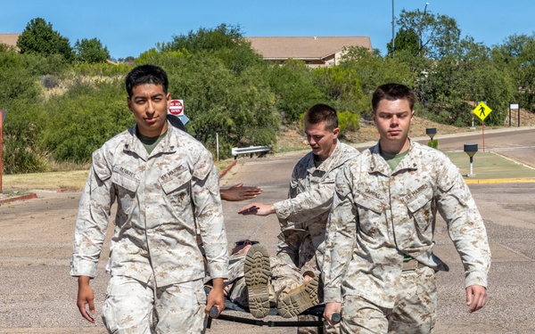 JTF-SB Marines, sailors conduct tactical combat casualty care training